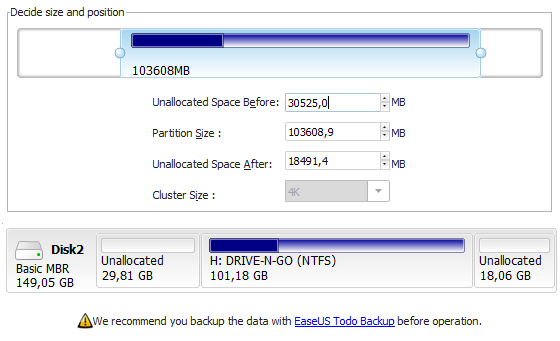 Administrer harddiskpartisjonene dine som en proff med EaseUS Partition Master [Windows] EaseUS Partition Master Change Partition