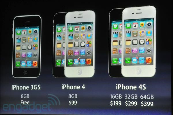 Apple kunngjør offisielt iPhone 4S - Funksjoner, pris og utgivelsesdato [Nyheter] iphone5apple2011liveblogkeynote1590