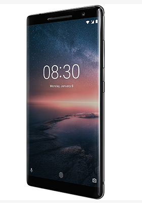 Nokia 8 Sirocco trådløs lading