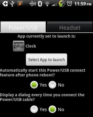 automatisk lansering android app