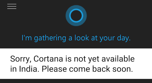 sync-android-meldinger-Windows-action-sentrum-Cortana-ikke-tilgjengelig