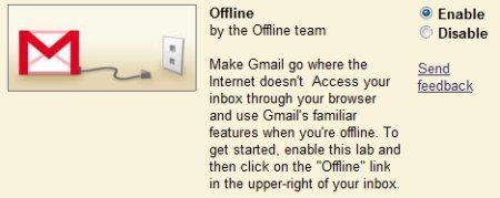 få tilgang til Gmail offline