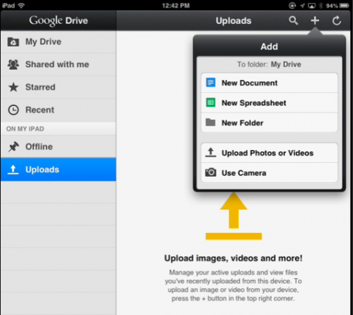 google dokumenter iphone app