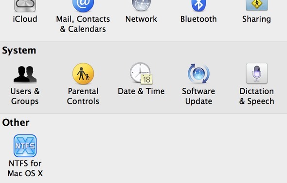 Paragon NTFS For Mac OS X Gjennomgang av systeminnstillinger xn