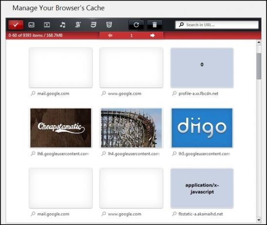 Klikk og rens: Utvid nettleseren din utover Personvern og sikkerhet. Chrome administrerer nettleserbufferen