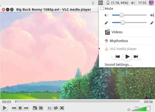 Innstillinger for Unity VLC mediespiller