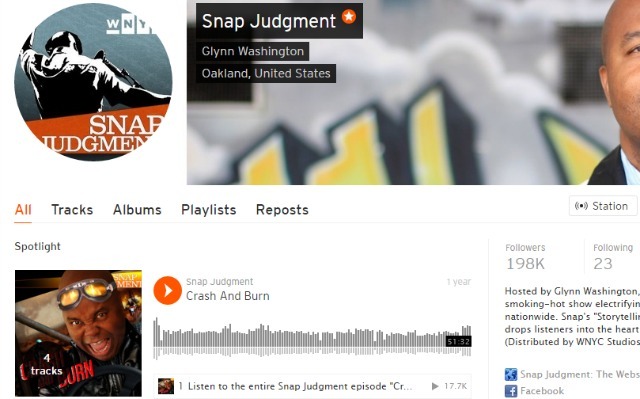 Snap Judgment Podcast på SoundCloud