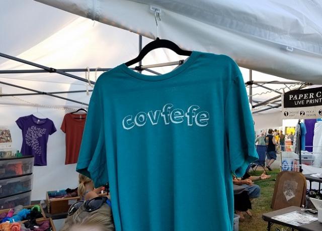 covfefe t-skjorte