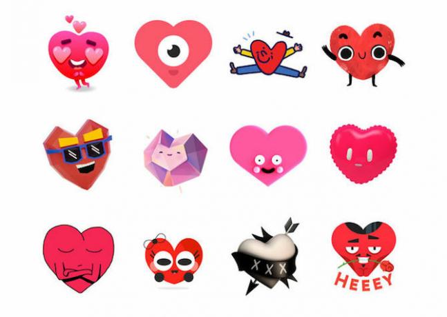 Laget med Love iMessage Sticker Pack