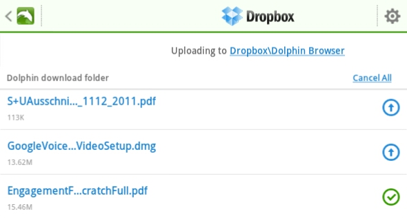 dropbox-app for Android