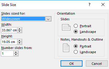 Slik endrer du størrelsen på lysbildene dine i PowerPoint powerpoint-størrelse tilpasset