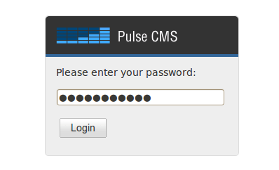 Hvordan ha funksjonaliteten til et CMS på en gammel pulsecms-innlogging på et gammelt nettsted