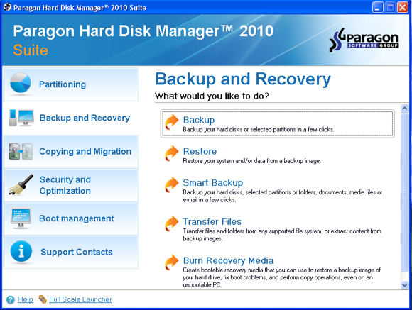 Lag og administrer enkelt Diskpartisjoner med Paragon Hard Disk Manager [Giveaway] sikkerhetskopi