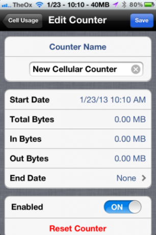 Bruk Data Master til å følge med på din iPhone's datanvendelse [iOS, gratis i en begrenset periode] 2013 01 23 10