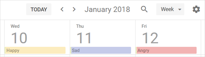 google kalender personlig journal