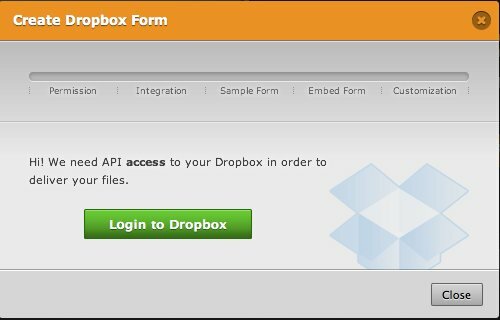 fildeling av dropbox