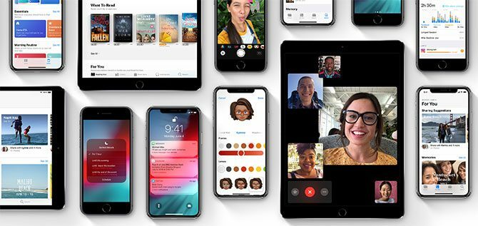 iOS 12 for iPhone og iPad