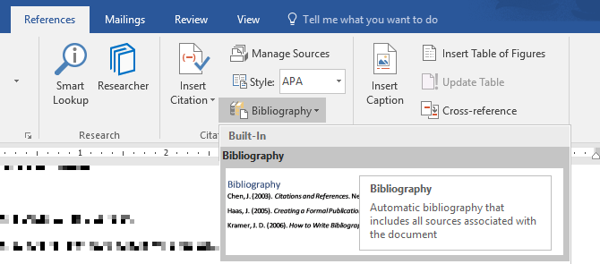 Hvordan lage profesjonelle rapporter og dokumenter i Microsoft Word Bibliography