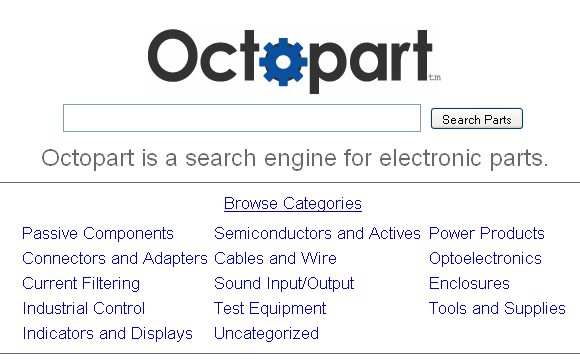 elektronikk deler søk