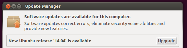 ubunt-12,04 til 14,04-oppgradering