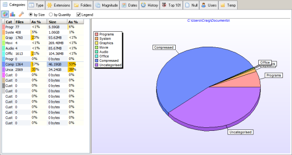 windows disk analyse