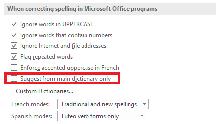 Hvordan stave og grammatikk sjekke i Microsoft Word ms word ordbok main