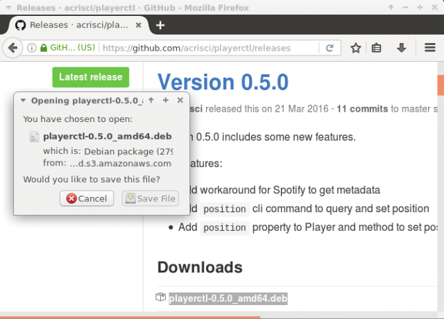 Gjør din Linux-musikkopplevelse sømløs med disse verktøyene Playerctl Download