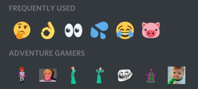 Uenighet vs. Steam Chat - emojis