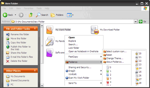 folderico - ikonskifter freeware