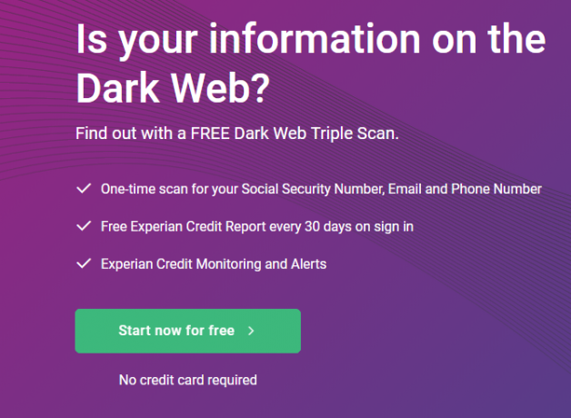 Infoian Dark Web Scan Scan-side