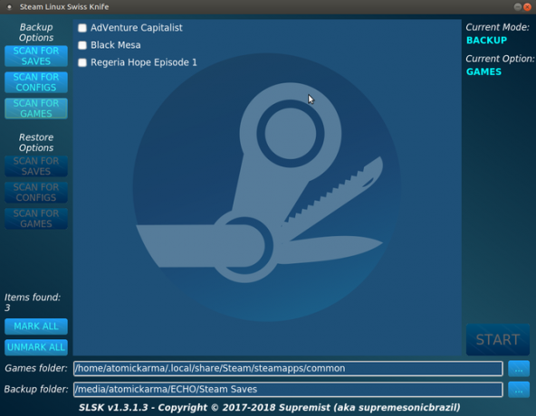 hvordan du sikkerhetskopierer steam-lagringsdata på Linux