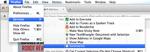 mac-summerize menypost