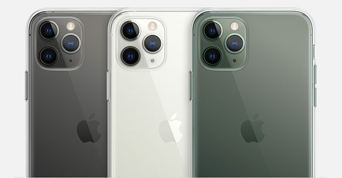 Et bilde av et utvalg av iPhone 11-tilfeller