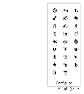 Inoreader - Deling