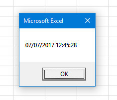 excel meldingsboks