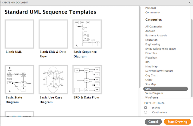 Lucidchart-diagrammer