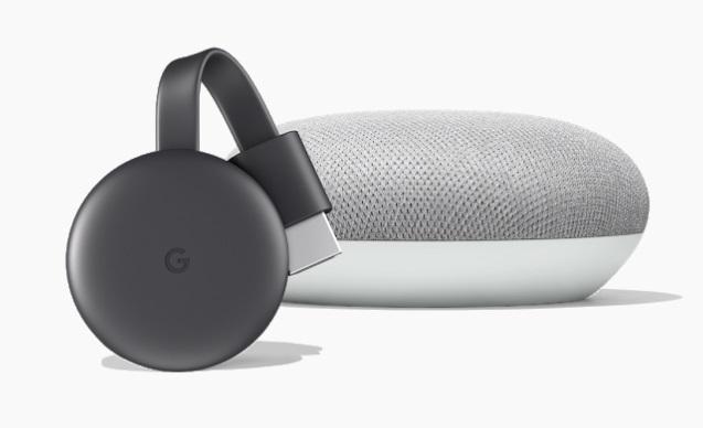 chromecast og google home