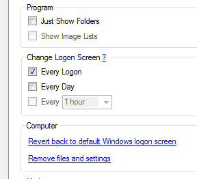 Slik endrer du Windows 7 Logon Screen rotator