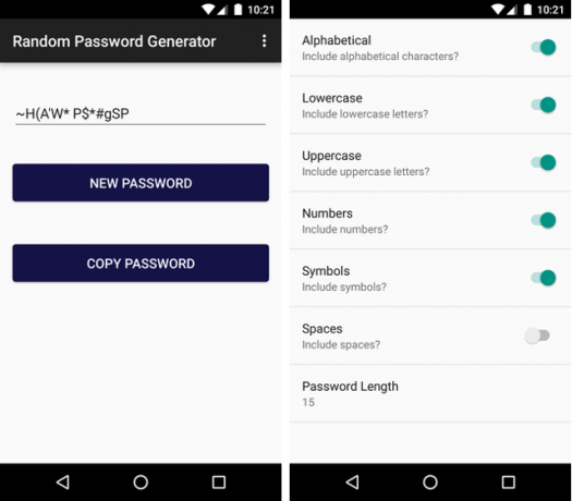 AndroidPasswordGenerator-Tilfeldig-Password-Generator