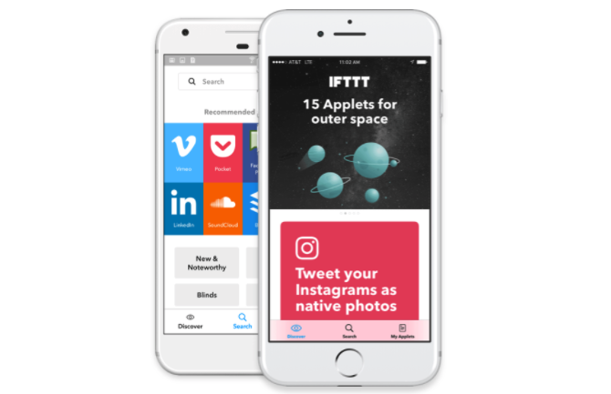 IFTTT mobilapp