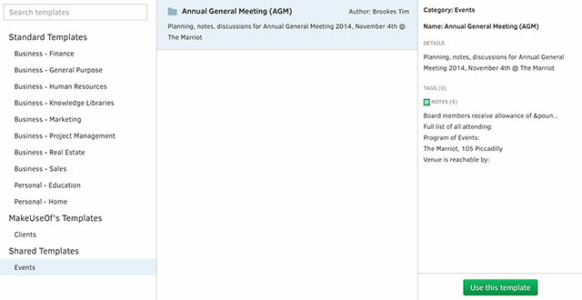 Administrer virksomheten din for bedre resultater med Intellinote agm-mal