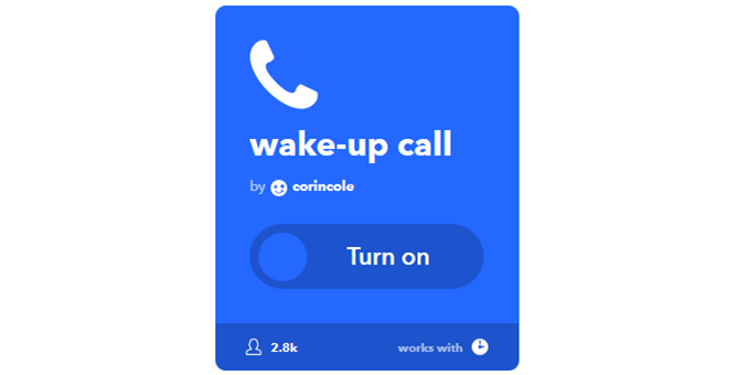 Den ultimate IFTTT-guiden: Bruk nettets kraftigste verktøy som en Pro 4IFTT WakeupCalla