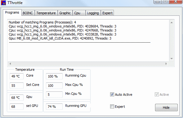 cpu gpu overoppheting