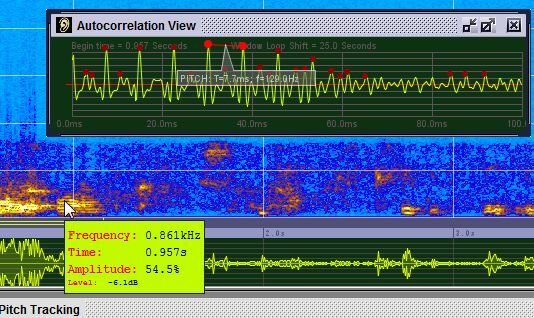 Sonogram Visible Voice - Kraftig stemmespektrogramvareprogram sono7