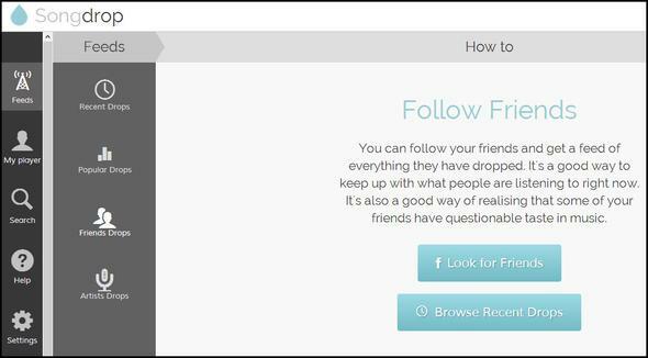 Songdrop: Din gratis- og favorittsangsparingstjeneste du ikke engang visste om før nå Songdrop-feeds Friends drops følg venner