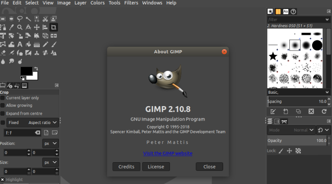 gimp for linux