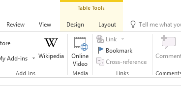 Slik legger du raskt til rader i en tabell i Microsoft Word orddesign fane