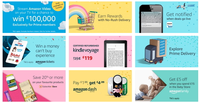 Amazon UKs 30 timers Prime Day Extravaganza starter nå! [UK] Amazon Prime Day-skjermbilde
