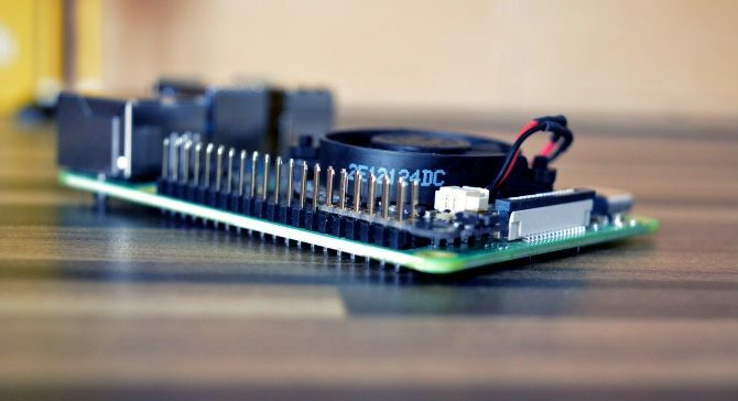 GPIO-pinner på Raspberry Pi 4 8GB