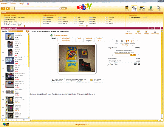 4 bedre alternativer til eBay's Smart Search Tool ebaydesktopitemview